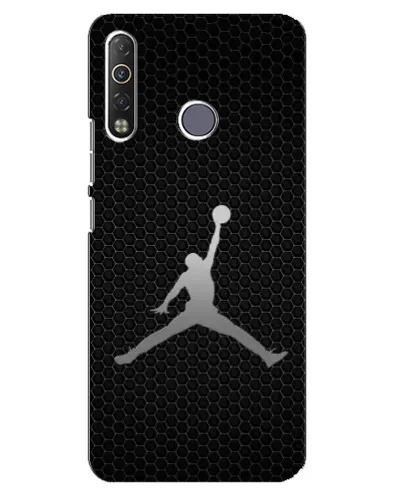 Чехол для TECNO Camon 12 Air CC6 с картинкой «Jordan Dark Carbon» Чехол для TECNO Camon 12 Air CC6 с картинкой «Jordan Dark Carbon»