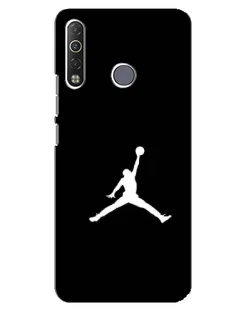 Чехол для TECNO Camon 12 Air CC6 с картинкой «Jordan Silhouette»