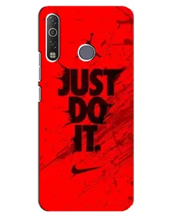 Чехол для TECNO Camon 12 Air CC6 с картинкой «Nike Just Do It»