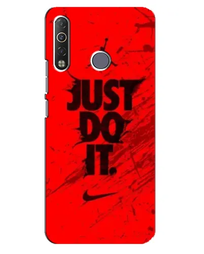 Чехол для TECNO Camon 12 Air CC6 с картинкой «Nike Just Do It» Чехол для TECNO Camon 12 Air CC6 с картинкой «Nike Just Do It»