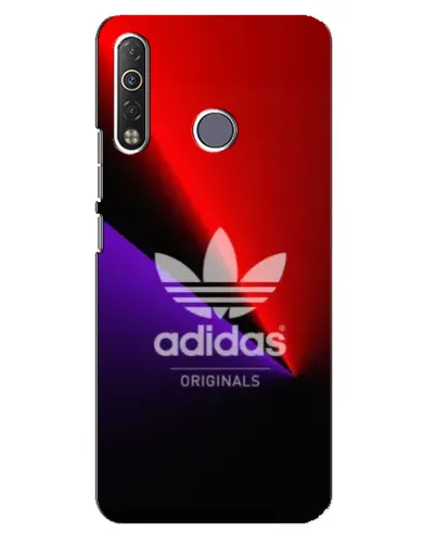 Чехол для TECNO Camon 12 Air CC6 с картинкой «Adidas Red Neon» Чехол для TECNO Camon 12 Air CC6 с картинкой «Adidas Red Neon»