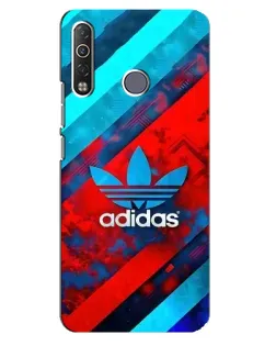 Чехол для TECNO Camon 12 Air CC6 с картинкой «Абстракция Adidas»