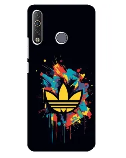 Чехол для TECNO Camon 12 Air CC6 с картинкой «Adidas Splash»