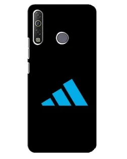 Чехол для TECNO Camon 12 Air CC6 с картинкой «Adidas Cyan Logo»