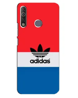 Чехол для TECNO Camon 12 Air CC6 с картинкой «Adidas Retro Block»