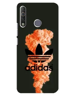 Чехол для TECNO Camon 12 Air CC6 с картинкой «Adidas Classic White»
