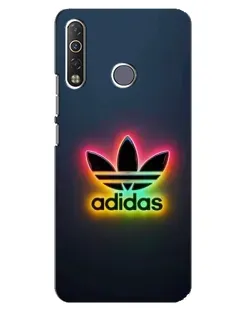 Чехол для TECNO Camon 12 Air CC6 с картинкой «Неоновый Adidas»