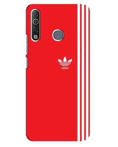 Чехол для TECNO Camon 12 Air CC6 с картинкой «Красный минимализм Adidas» Чехол для TECNO Camon 12 Air CC6 с картинкой «Красный минимализм Adidas»