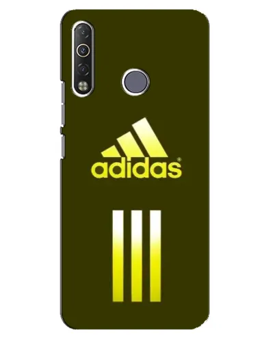 Чехол для TECNO Camon 12 Air CC6 с картинкой «Оливковый градиент Adidas» Чехол для TECNO Camon 12 Air CC6 с картинкой «Оливковый градиент Adidas»
