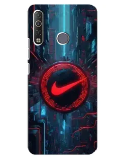 Чехол для TECNO Camon 12 Air CC6 с картинкой «Техногенный стиль Nike»