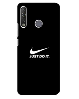 Чехол для TECNO Camon 12 Air CC6 с картинкой «Минимализм от Nike»
