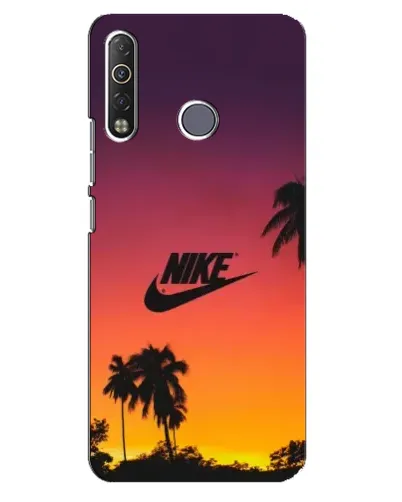 Чехол для TECNO Camon 12 Air CC6 с картинкой «Nike на закате солнца» Чехол для TECNO Camon 12 Air CC6 с картинкой «Nike на закате солнца»
