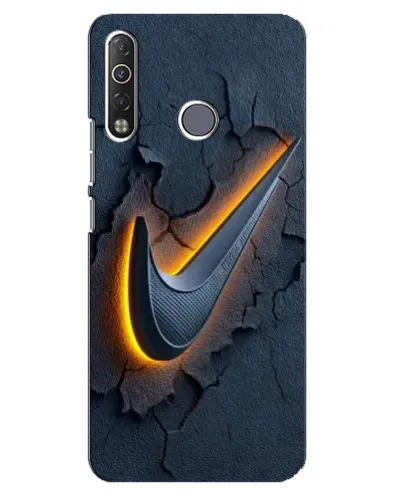 Чехол для TECNO Camon 12 Air CC6 с картинкой «Объемный логотип Найк» Чехол для TECNO Camon 12 Air CC6 с картинкой «Объемный логотип Найк»