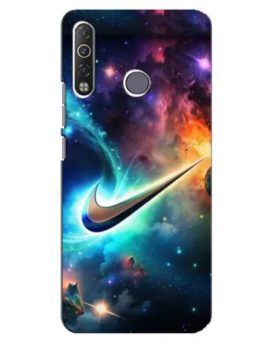 Чехол для TECNO Camon 12 Air CC6 с картинкой «Космический Nike Swoosh» Чехол для TECNO Camon 12 Air CC6 с картинкой «Космический Nike Swoosh»