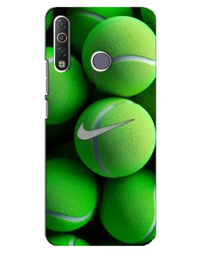 Чехол для TECNO Camon 12 Air CC6 с картинкой «Теннисные мячи Найк» Чехол для TECNO Camon 12 Air CC6 с картинкой «Теннисные мячи Найк»