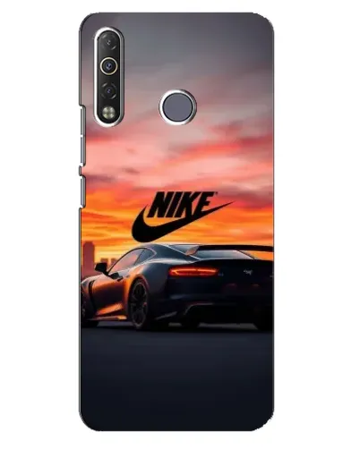 Чехол для TECNO Camon 12 Air CC6 с картинкой «Nike и суперкар» Чехол для TECNO Camon 12 Air CC6 с картинкой «Nike и суперкар»