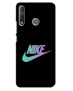 Чехол для TECNO Camon 12 Air CC6 с картинкой «Nike — городская ночь»