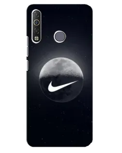 Чехол для TECNO Camon 12 Air CC6 с картинкой «Nike в стиле граффити»