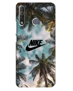Чохол для TECNO Camon 12 Air CC6 з картинкою «Тропічний принт Nike»
