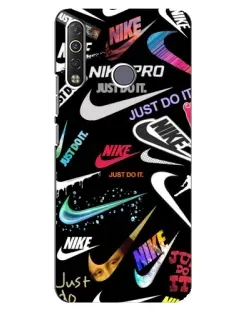 Чохол для TECNO Camon 12 Air CC6 з картинкою «Nike —  розкіш»