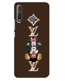 Чехол для TECNO Camon 12 Air CC6 с картинкой «LV и Микки Маус»