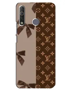 Чехол для TECNO Camon 12 Air CC6 с картинкой «Louis Vuitton — банты»