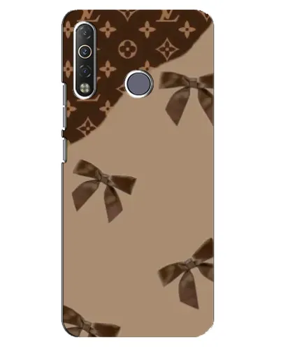 Чехол для TECNO Camon 12 Air CC6 с картинкой «LV — кофейный атлас» Чехол для TECNO Camon 12 Air CC6 с картинкой «LV — кофейный атлас»