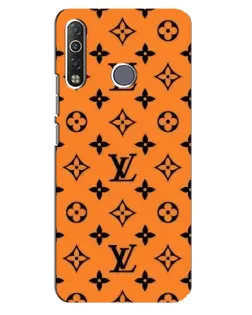 Чехол для TECNO Camon 12 Air CC6 с картинкой «Оранжевый стиль LV»