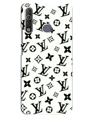 Чехол для TECNO Camon 12 Air CC6 с картинкой «Монохромный хаос LV» Чехол для TECNO Camon 12 Air CC6 с картинкой «Монохромный хаос LV»
