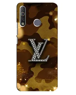Чехол для TECNO Camon 12 Air CC6 с картинкой «Камуфляжный Louis Vuitton»