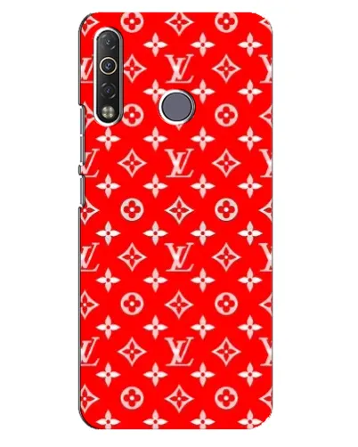 Чехол для TECNO Camon 12 Air CC6 с картинкой «Яркий паттерн LV» Чехол для TECNO Camon 12 Air CC6 с картинкой «Яркий паттерн LV»