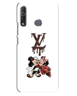 Чехол для TECNO Camon 12 Air CC6 с картинкой «LV и Микки Маус»
