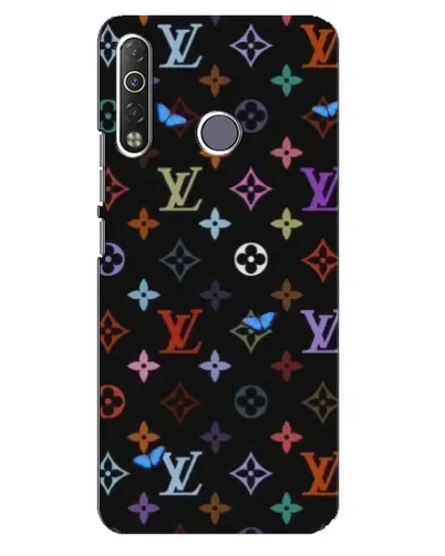 Чехол для TECNO Camon 12 Air CC6 с картинкой «Цветная монограмма LV» Чехол для TECNO Camon 12 Air CC6 с картинкой «Цветная монограмма LV»