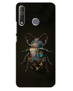 Чехол для TECNO Camon 12 Air CC6 с картинкой «LV — мраморный принт»