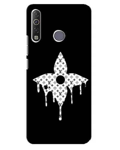 Чехол для TECNO Camon 12 Air CC6 с картинкой «Цветочная монограмма» Чехол для TECNO Camon 12 Air CC6 с картинкой «Цветочная монограмма»