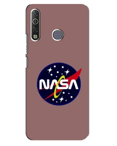 Чехол для TECNO Camon 12 Air CC6 с картинкой «NASA — ретро космос» Чехол для TECNO Camon 12 Air CC6 с картинкой «NASA — ретро космос»