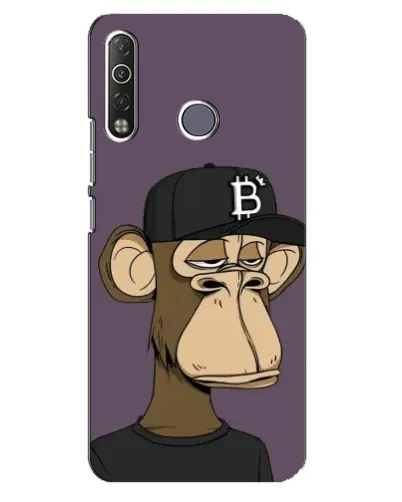 Чехол для TECNO Camon 12 Air CC6 с картинкой «Bored Ape в кепке» Чехол для TECNO Camon 12 Air CC6 с картинкой «Bored Ape в кепке»