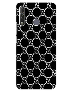 Чехол для TECNO Camon 12 Air CC6 с картинкой «Gucci — сетчатый паттерн»