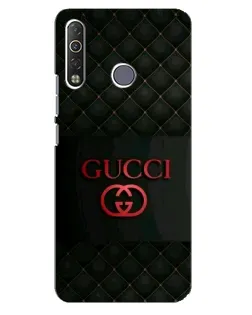 Чехол для TECNO Camon 12 Air CC6 с картинкой «Gucci — стеганый черный»