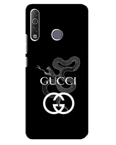 Чехол для TECNO Camon 12 Air CC6 с картинкой «Gucci — серебряная змея» Чехол для TECNO Camon 12 Air CC6 с картинкой «Gucci — серебряная змея»