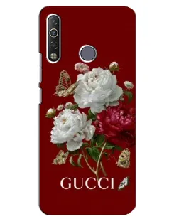 Чехол для TECNO Camon 12 Air CC6 с картинкой «Gucci —  сад»