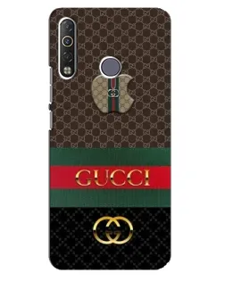 Чехол для TECNO Camon 12 Air CC6 с картинкой «Gucci — брендированный десерт»