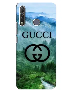 Чехол для TECNO Camon 12 Air CC6 с картинкой «Gucci — горный пейзаж»