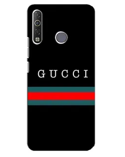 Чехол для TECNO Camon 12 Air CC6 с картинкой «Gucci — красный пояс»