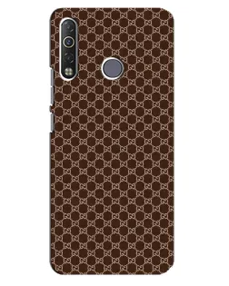 Чехол для TECNO Camon 12 Air CC6 с картинкой «Gucci — шоколадная сетка»
