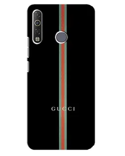 Чехол для TECNO Camon 12 Air CC6 с картинкой «Gucci — строгая линия»