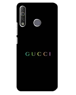 Чехол для TECNO Camon 12 Air CC6 с картинкой «Gucci — неоновый минимализм»