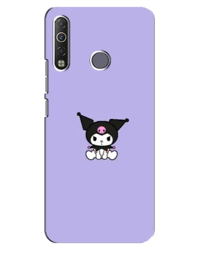 Чехол для TECNO Camon 12 Air CC6 с картинкой «Kuromi — фиолетовый минимализм» Чехол для TECNO Camon 12 Air CC6 с картинкой «Kuromi — фиолетовый минимализм»