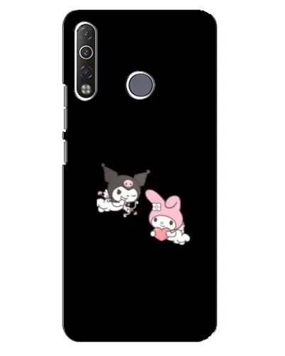 Чехол для TECNO Camon 12 Air CC6 с картинкой «My Melody и Kuromi» Чехол для TECNO Camon 12 Air CC6 с картинкой «My Melody и Kuromi»
