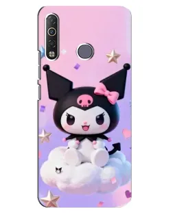 Чехол для TECNO Camon 12 Air CC6 с картинкой «Рок-звезда Kuromi»